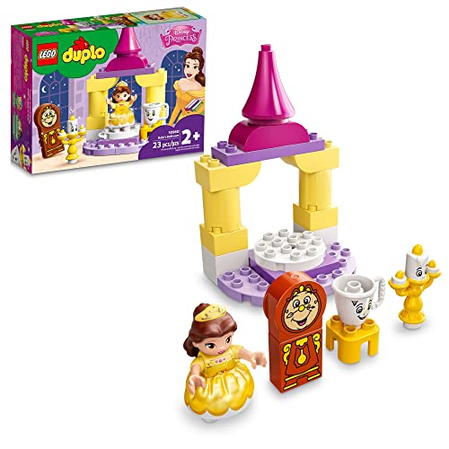LEGO DUPLO Disney Princess Belle's Ballroom Castle 10960, Beauty and The Beast Building Toy