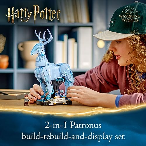 LEGO Harry Potter Expecto Patronum 76414 Collectible 2-in-1 Building Set