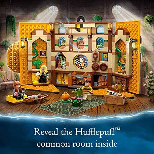 LEGO Harry Potter Hufflepuff House Banner 76412 - Hogwarts Castle Common Room Toy
