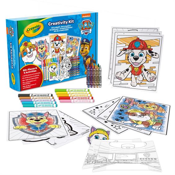 CRAYOLA | Large set for creativity 5 in 1 "Paw Patrol", 60 units