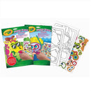 CRAYOLA | Coloring page "Funny animals", 24 pages and additional stickers