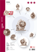 Mr. Playwood | Globe | Mechanical Wooden Model