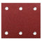 Makita P-33087 Set of sandpaper 114x102 mm K40 6 holes (10 pcs.)