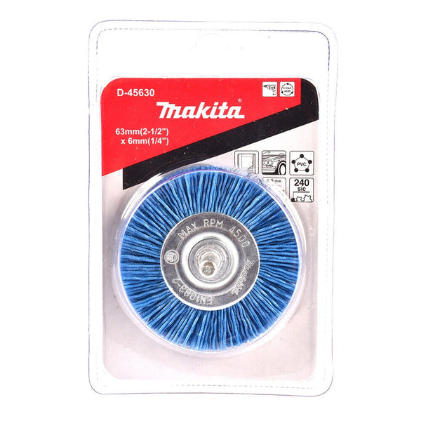 Makita D-45630 Nylon conical brush for final processing 63x6mm