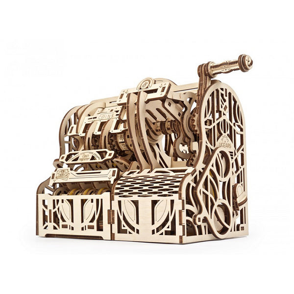 UGEARS - Mechanical Wooden Models - Cash Register mechanical model kit