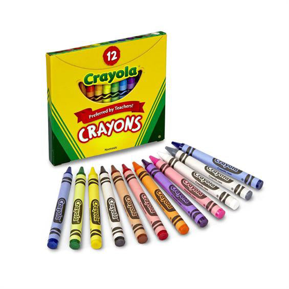 Crayola | Set of wax chalk | 12 pcs