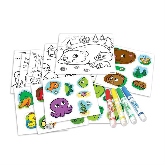 Crayola | Set for creativity | Puzzle with stickers