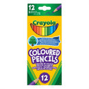 CRAYOLA | Set of colored pencils, 12 pcs