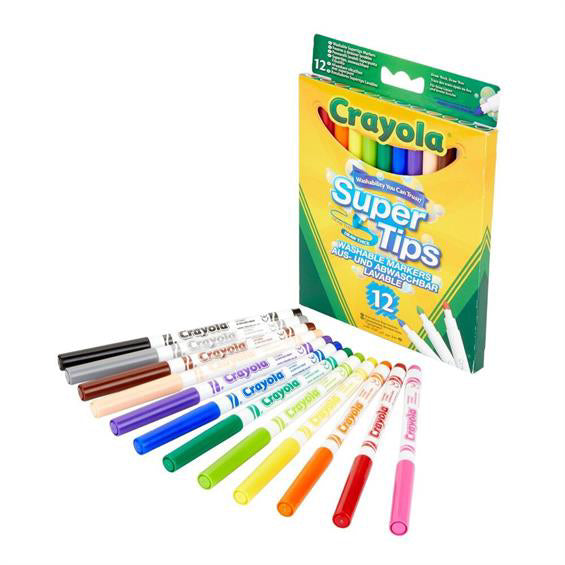 Crayola | Set of markers | Washable 12 pcs