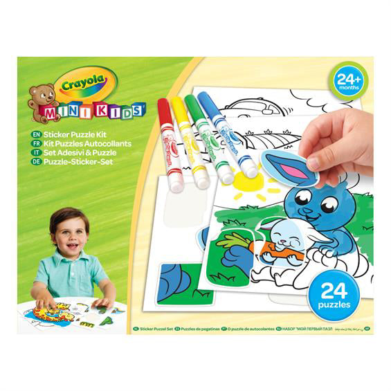 Crayola | Set for creativity | Puzzle with stickers