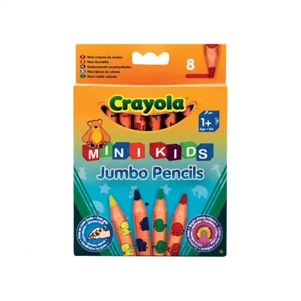 CRAYOLA | Mini Kids My first pencils, 8 pcs