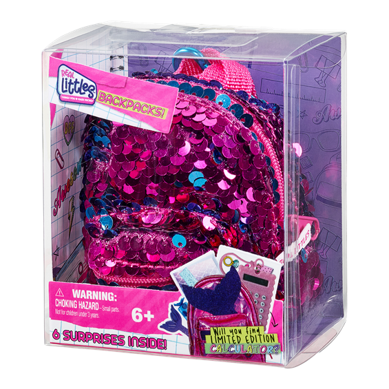 MOOSE | REAL LITTLES - surprise playset S2 BP, "Sequin" pink