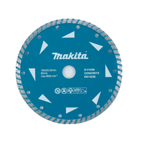 Makita D-41648 Diamond disc for concrete turbo 180x22.23 mm.