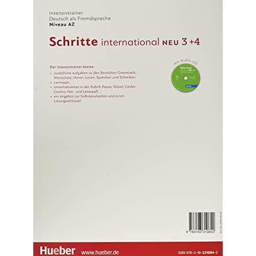 SCHRITTE INT.NEU 3+4 Intensivtrainer