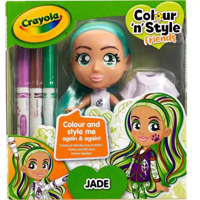 CRAYOLA | Colour n Style - Set for creativity "Stylish girls" Jade