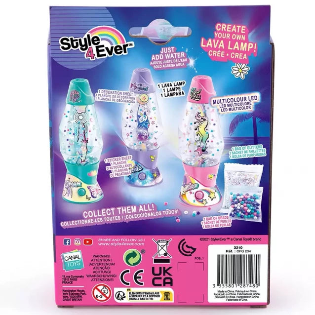 Canal Toys | Set for creativity Style 4 Ever "Mini Lava Lamp DIY"