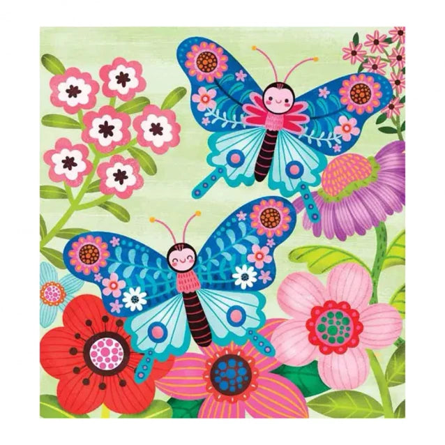 LETS CRAFT | Water coloring pages "Magical transformations" Bright butterflies