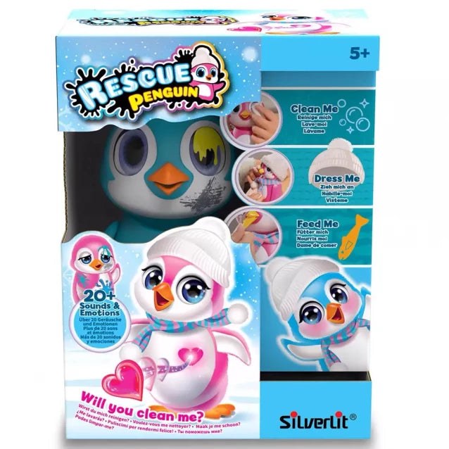 Silverlit | Interactive toy "Save the Penguin", blue