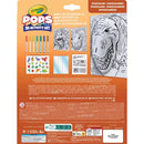 CRAYOLA | POPS 3D Set for creativity "Dinosaurs" with 7 markers