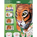 CRAYOLA | POPS 3D Set for creativity "Animals" with 7 markers