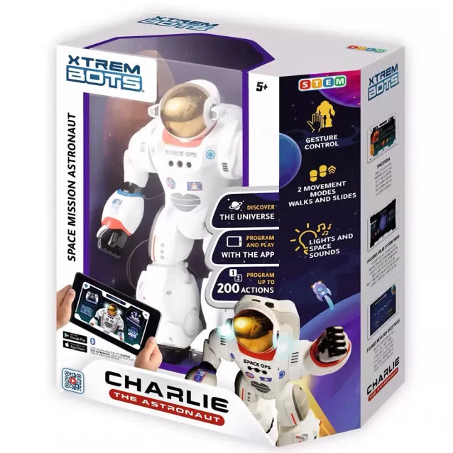 Blue Rocket | Robot Astronaut Charlie STEM