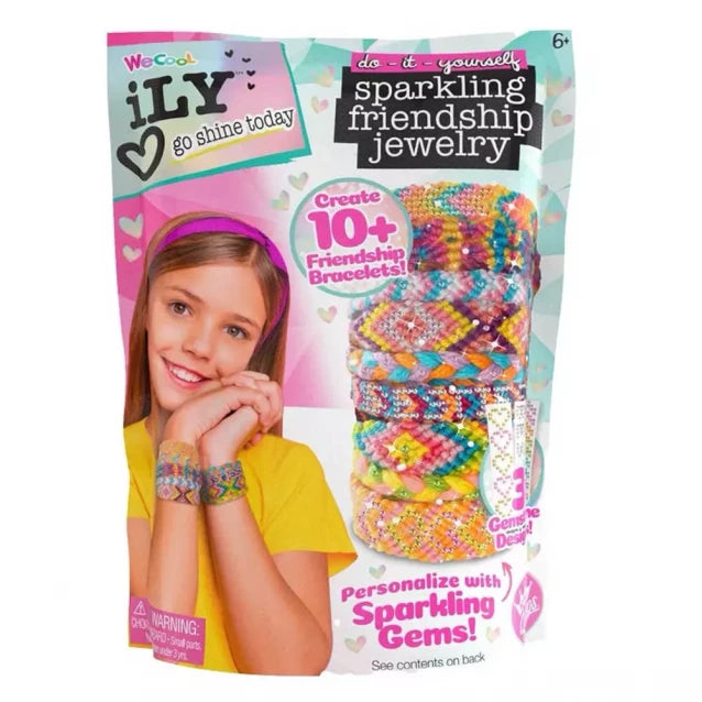 WeCool | iLY Kit for creativity: making "Friends forever" bracelets