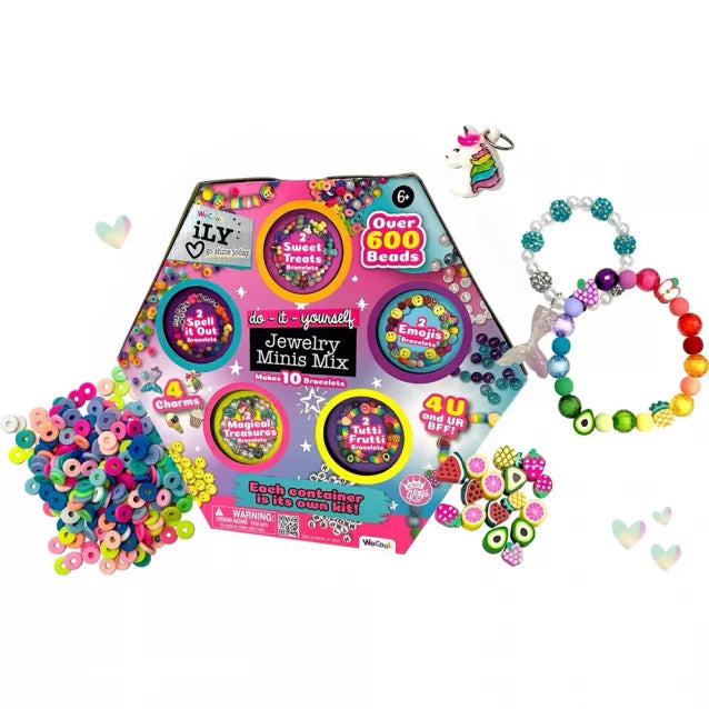 WeCool | iLY Set for creativity: making bracelets "Bright Mix"