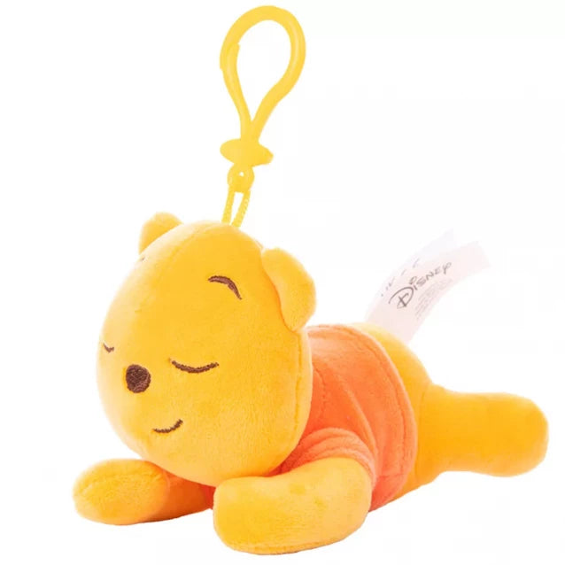 SAMBRO | Disney "Snuglets" Winnie the Pooh - stuffed toy with a clip, 13 cm