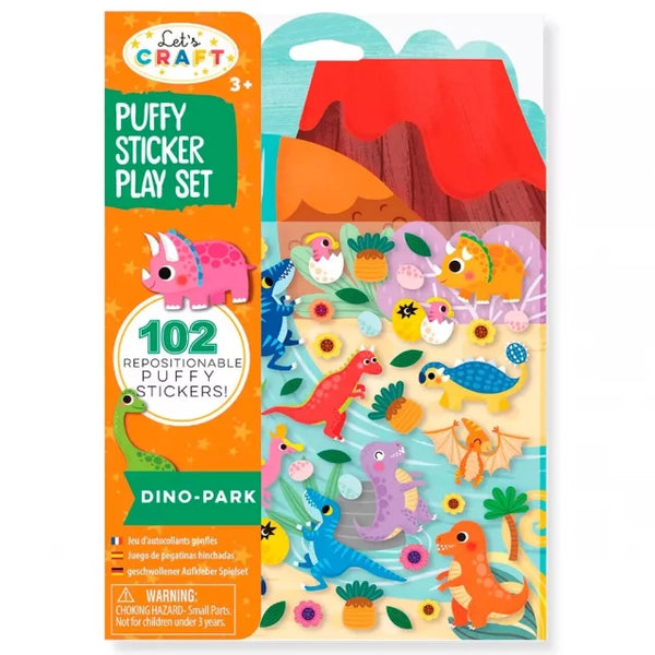 LETS CRAFT | Educational set "Fantastic worlds - dino park"