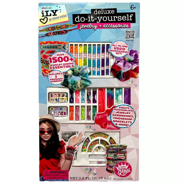 WeCool | iLY Deluxe set for creativity: making bracelets "Fashion mix"