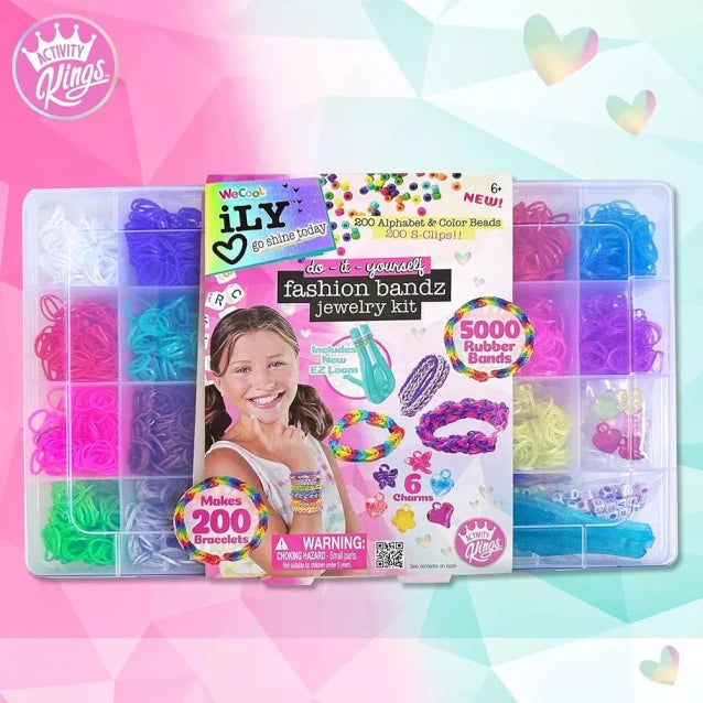 WeCool | iLY Set for creativity: making "Fashion LOOM" bracelets