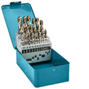 Makita D-54031 Set of HSS-G metal drill bits 1-13mm (25 pieces).