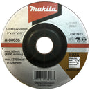 Makita A-80656 Grinding disc for stainless steel 125x6 36N, curved