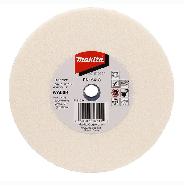 Makita B-51926 Grinding wheel 150x16x12.7mm