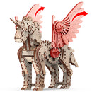 Mr. Playwood | Mechanical Unicorn | Mechanical Wooden Model