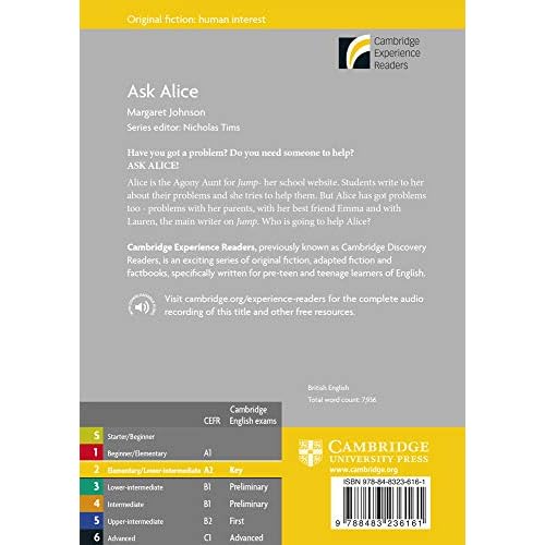 Ask Alice Level 2 Elementary/Lower-intermediate (Cambridge Experience Readers)