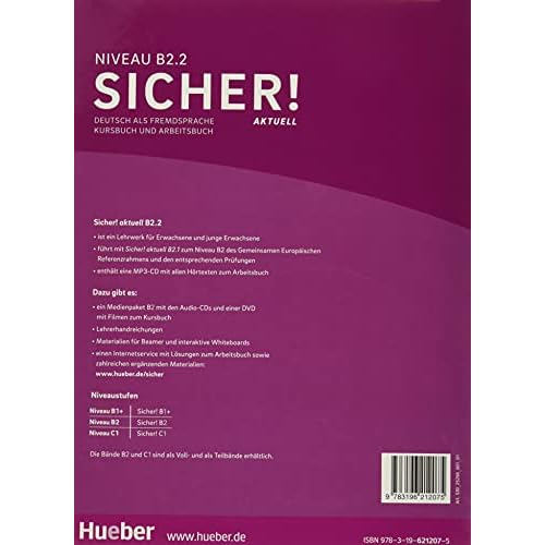 Sicher! aktuell B2.2 KB+AB+CD-Audio (German Edition)