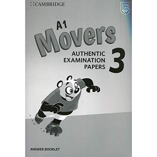 A1 Movers 3 Answer Booklet: Authentic Examination Papers (Cambridge Young Learners English Tests)