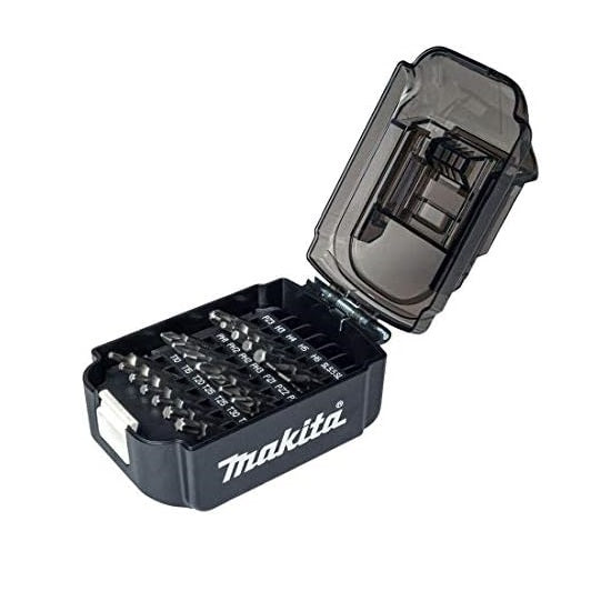 Makita B-68323 A set of 21 bits in a case in the shape of an LXT battery