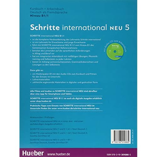 SCHRITTE INT.NEU 5 KB+AB+CD-Audio