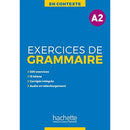 En Contexte : Exercices de grammaire A2 + audio MP3 + corrigés (French Edition)