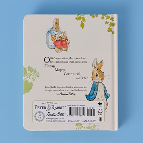 The Tale of Peter Rabbit Picture Book (Board Book) /anglais