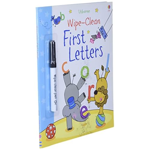 Wipe-Clean First Letters (Wipe-Clean Books)