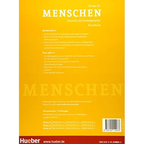 MENSCHEN B1 Kursb. AR (L.alum.) (German Edition)