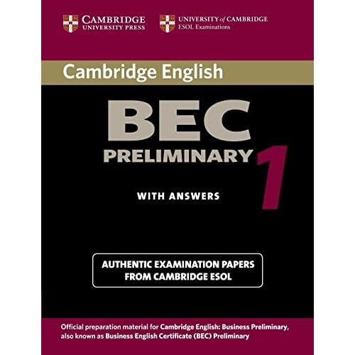 Cambridge BEC Preliminary 1 (BEC Practice Tests)