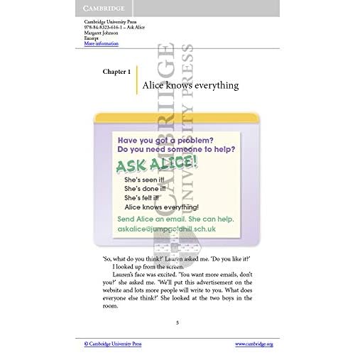 Ask Alice Level 2 Elementary/Lower-intermediate (Cambridge Experience Readers)