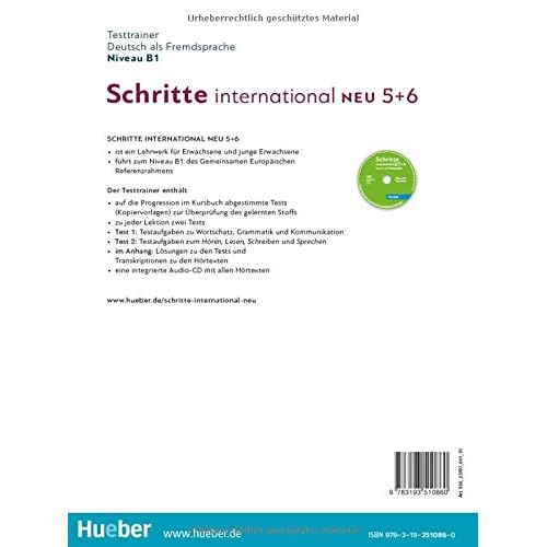 SCHRITTE INT.NEU 5+6 Testtrainer