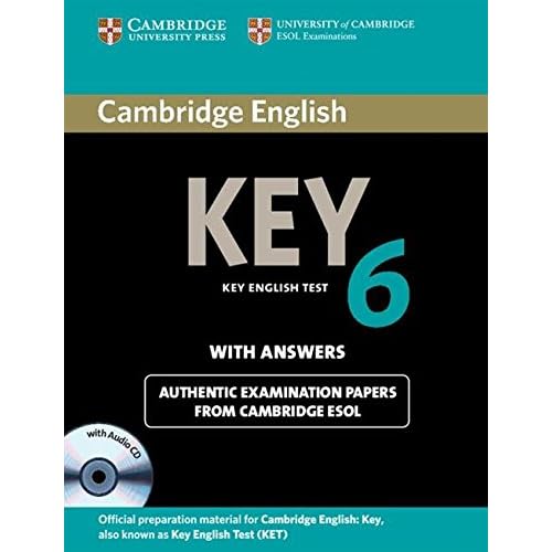 Cambridge English Key 6 Self-Study Pack (Student's Book with Answers and Audio CD)