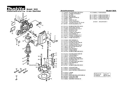 Makita 256651-9 10 Pin