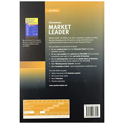 ML 3rd ed Elem CBk/DVD-Rom Pk (3rd Edition) (Market Leader)